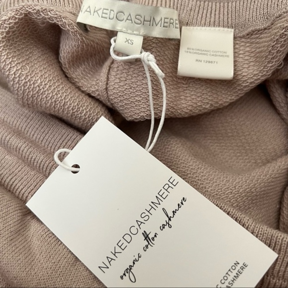 Nakedcashmere Tan Organic Cotton Cashmere Bermuda Hailey Shorts — image 8 of 8